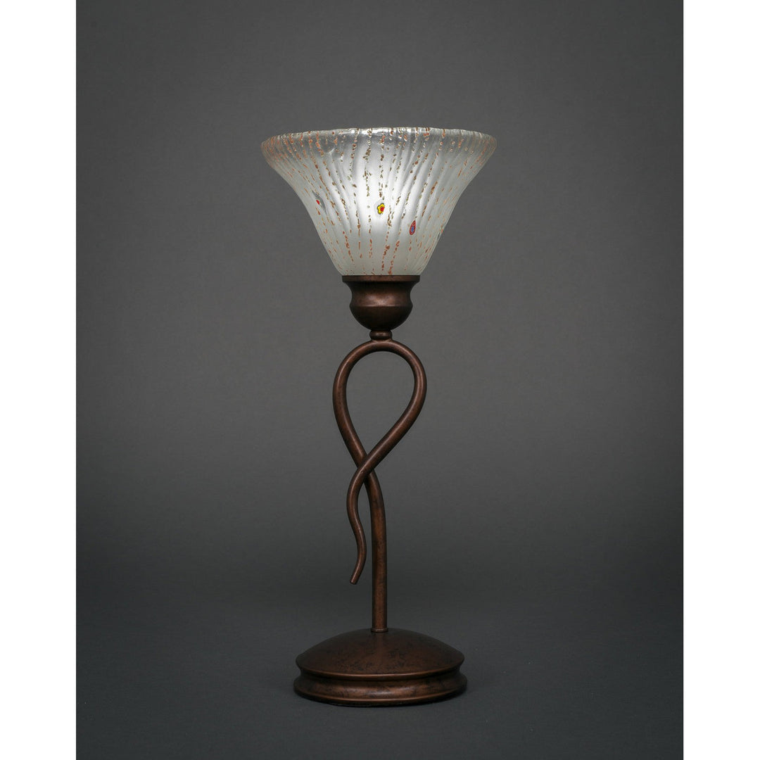 Toltec Lighting 35-BRZ-751  Leaf Lamp Bronze