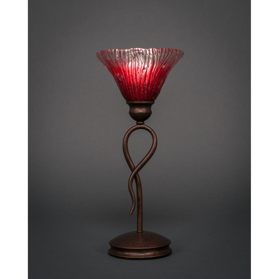 Toltec Lighting 35-BRZ-756  Leaf Lamp Bronze