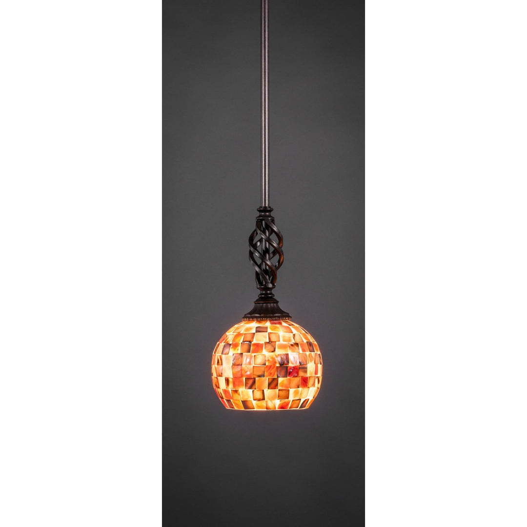 Toltec Eleganté 80-dg-407 Pendant Light - Dark Granite