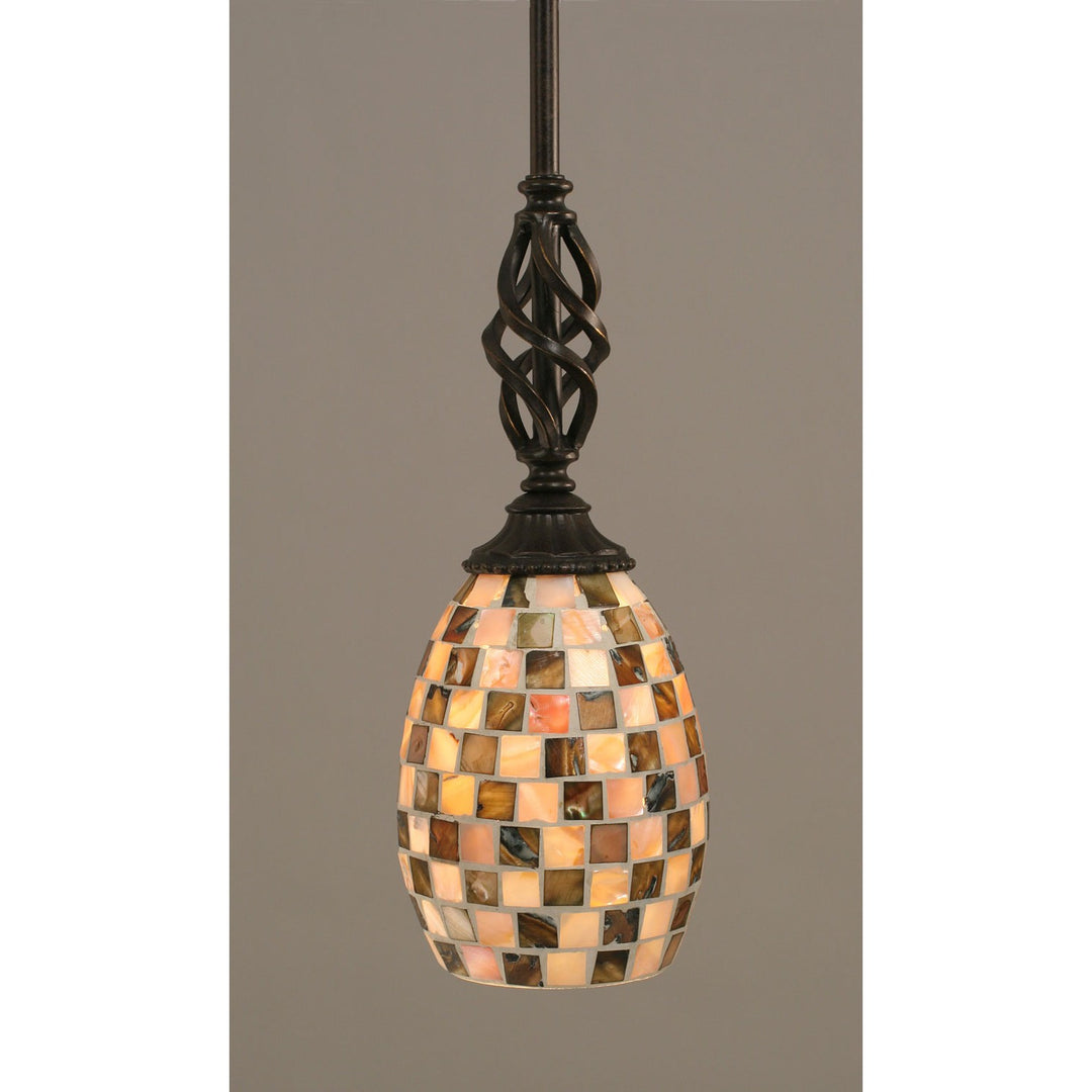 Toltec Eleganté 80-dg-408 Pendant Light - Dark Granite