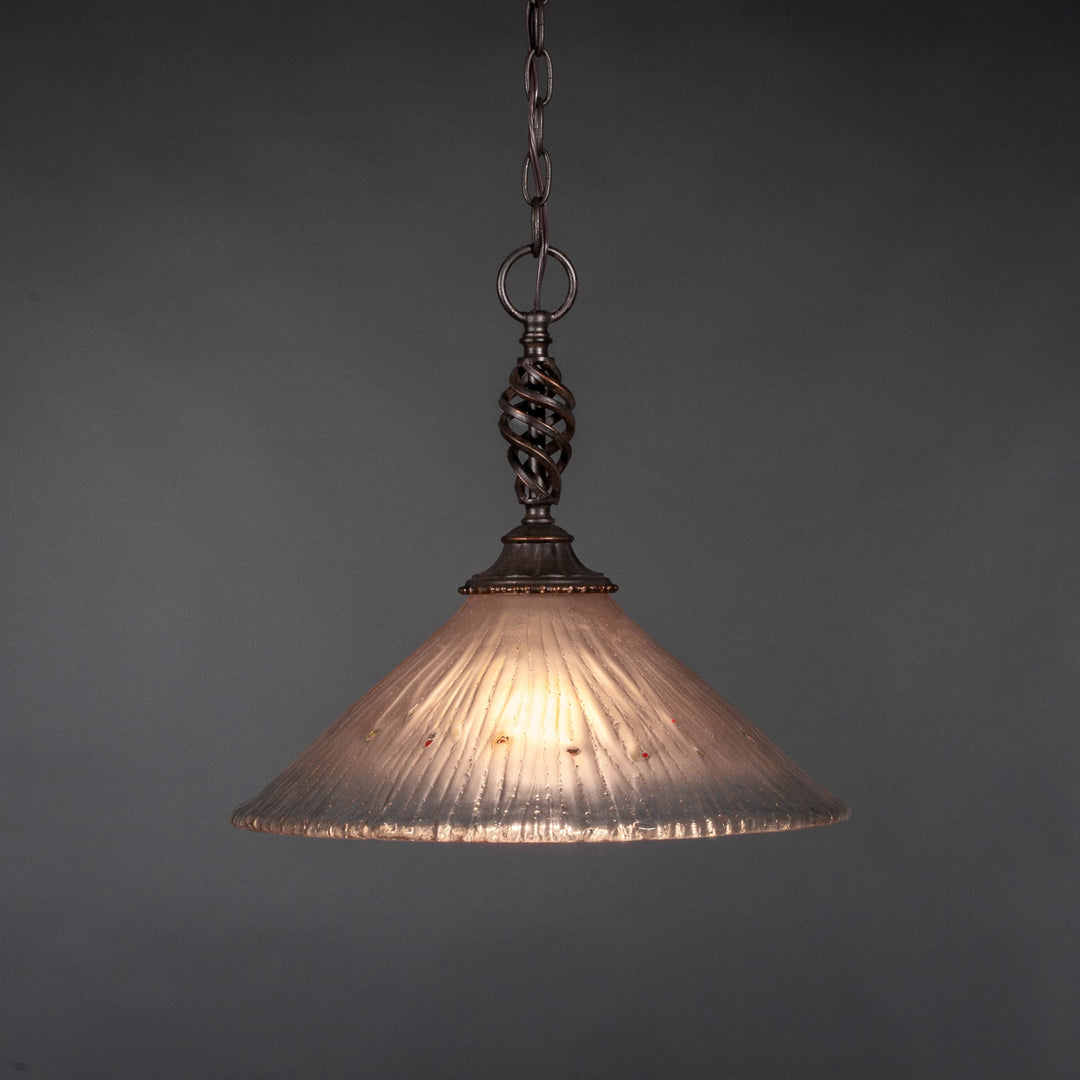 Toltec Elegant 82-dg-710 Pendant Light - Dark Granite