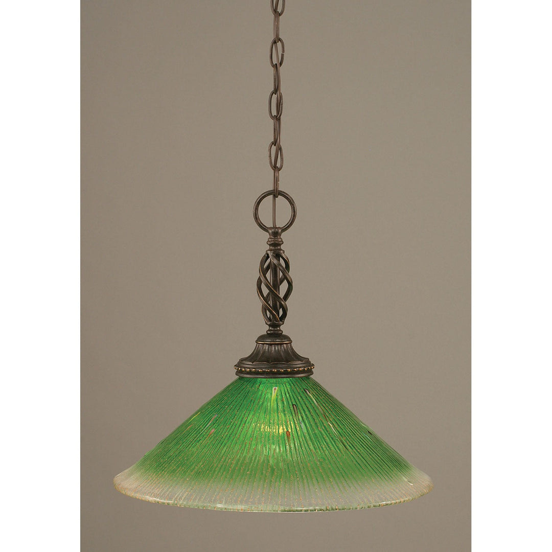 Toltec Elegant 82-dg-717 Pendant Light - Dark Granite
