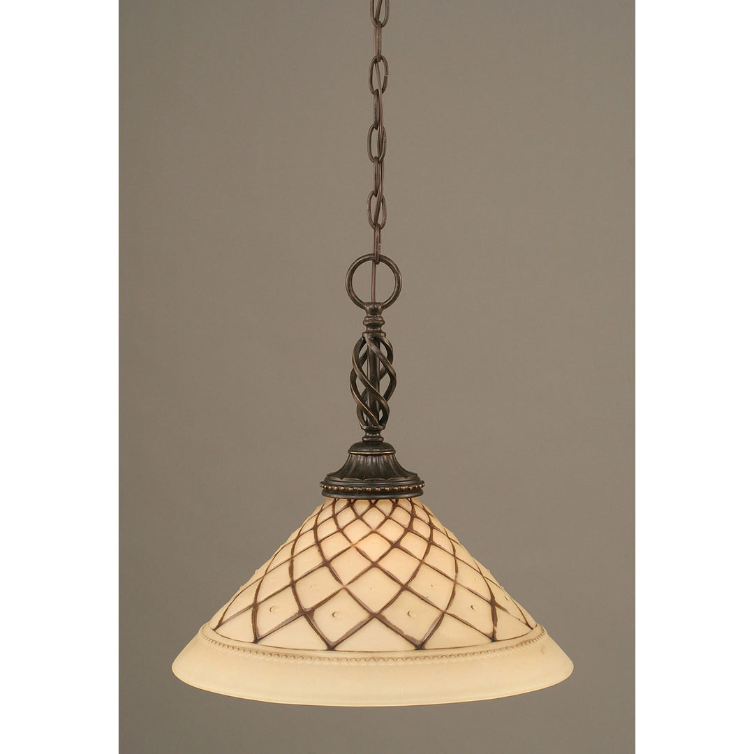 Toltec Eleganté 82-dg-718 Pendant Light - Dark Granite