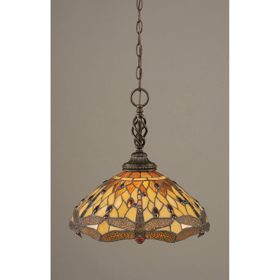Toltec Eleganté 82-dg-946 Pendant Light - Dark Granite