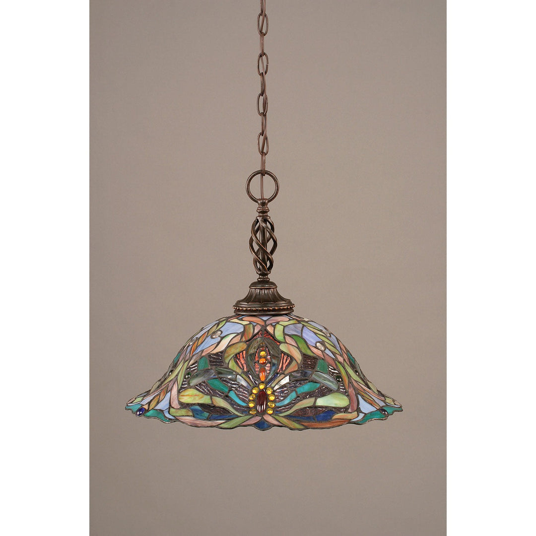 Toltec Eleganté 82-dg-990 Pendant Light - Dark Granite