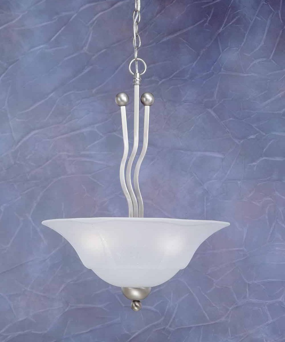 Toltec Wave 224-BN-53812 Pendant Light - Brushed Nickel