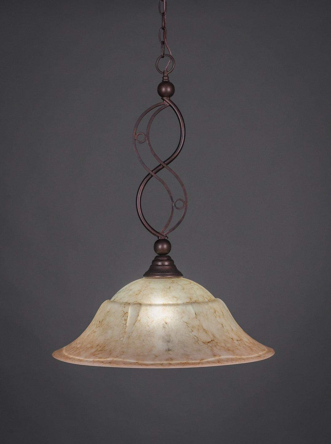 Toltec Jazz 231-BRZ-53818 Pendant Light - Bronze