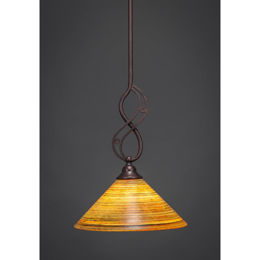 Toltec Jazz 232-brz-444 Pendant Light - Bronze