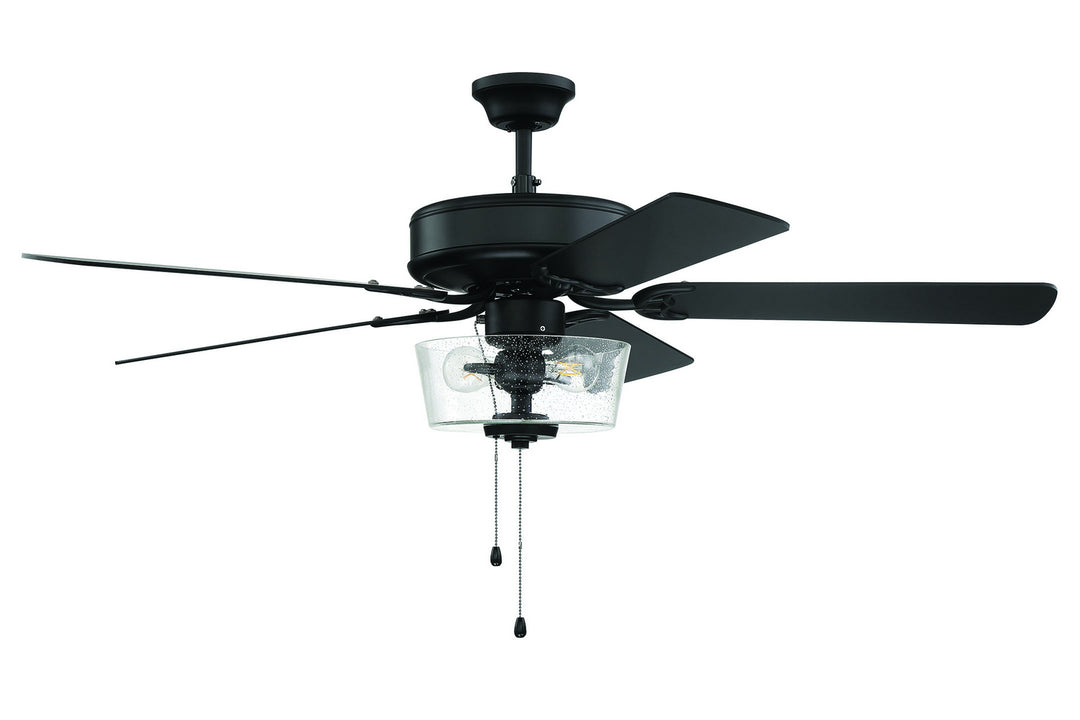Craftmade Lighting BCD52P-FB  Contractor`S Plus Series Fan Flat Black