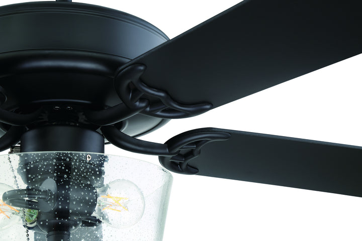 Craftmade Lighting BCD52P-FB  Contractor`S Plus Series Fan Flat Black