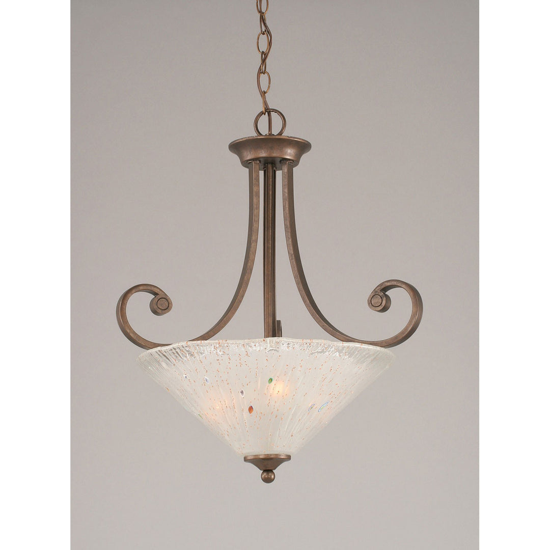 Toltec Curl 254-brz-711 Pendant Light - Bronze
