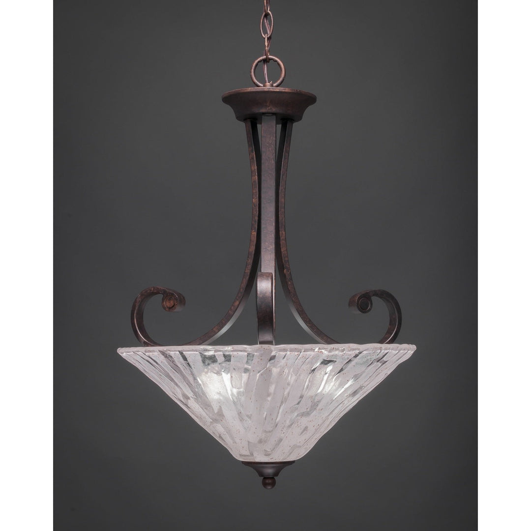 Toltec Curl 254-brz-719 Pendant Light - Bronze