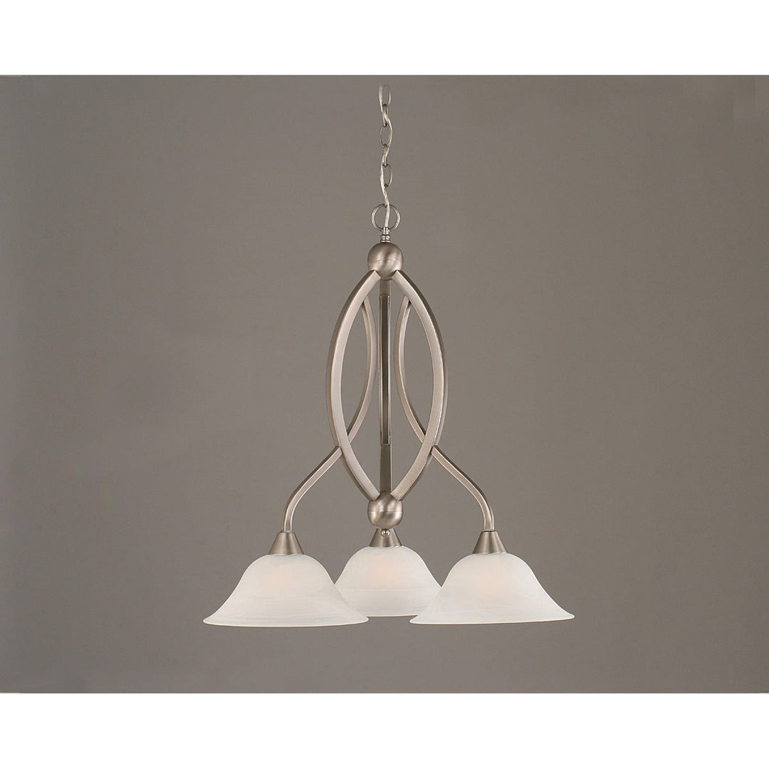 Toltec Bow 263-bn-510 Chandelier Light - Brushed Nickel