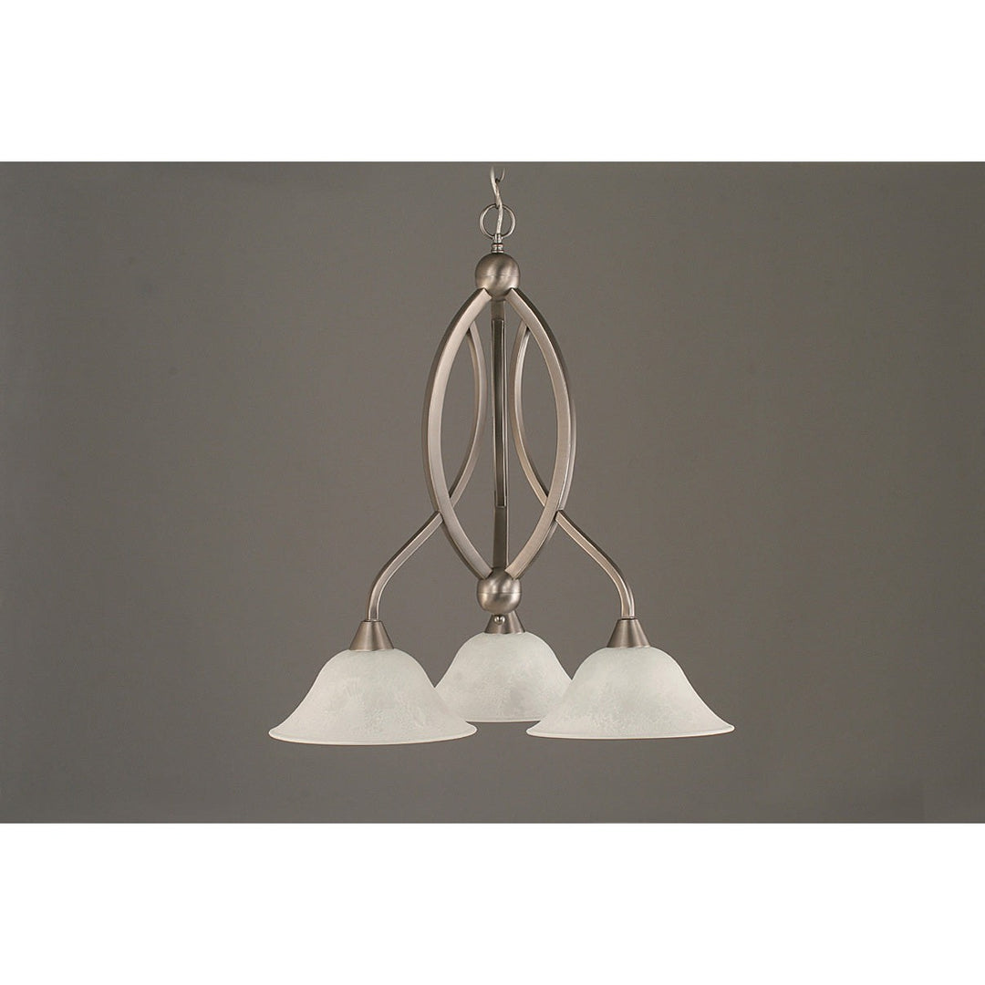 Toltec Bow 263-bn-515 Chandelier Light - Brushed Nickel