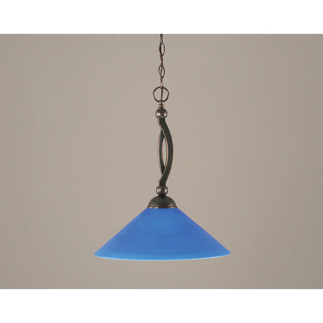 Toltec Bow 271-bc-415 Pendant Light - Black Copper