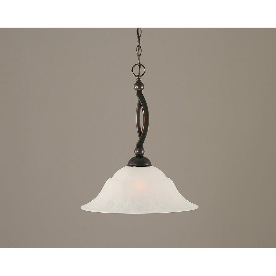 Toltec Bow 271-bc-53615 Pendant Light - Black Copper