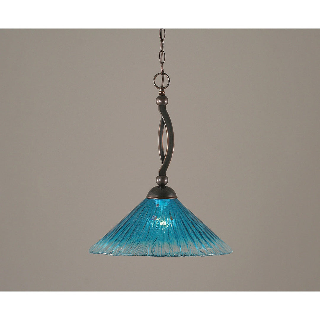 Toltec Bow 271-bc-715 Pendant Light - Black Copper