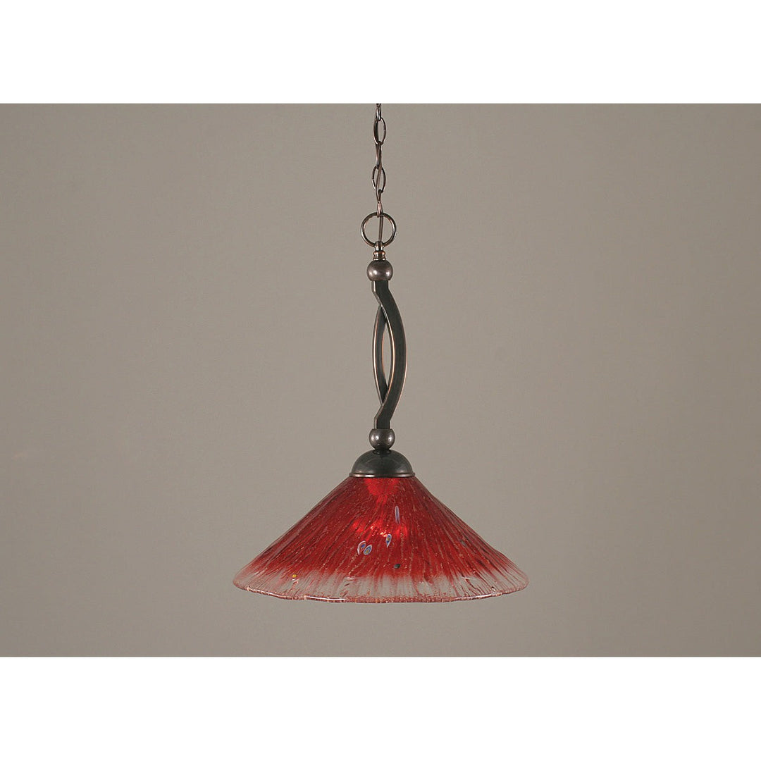 Toltec Bow 271-bc-716 Pendant Light - Black Copper