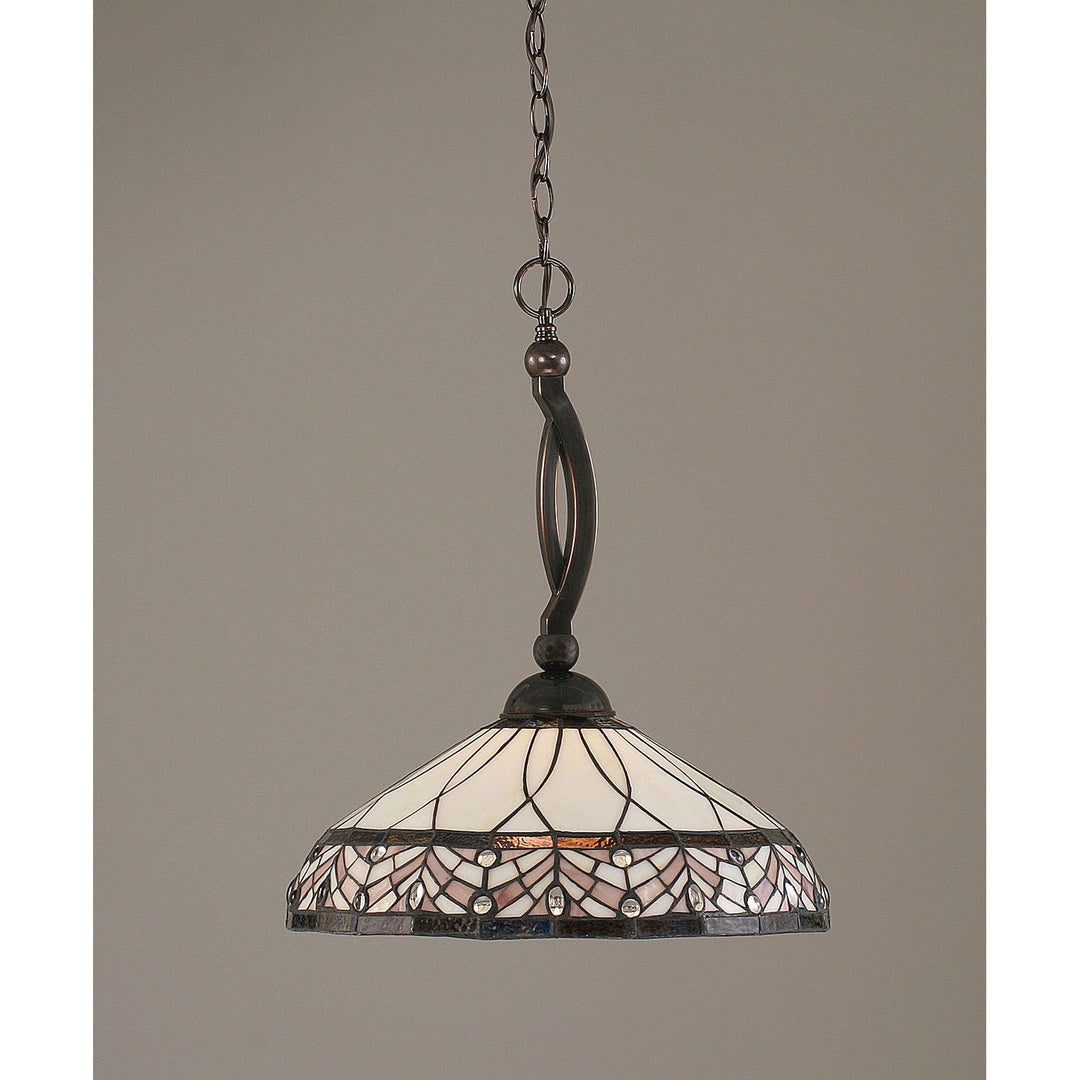 Toltec Bow 271-bc-948 Pendant Light - Black Copper