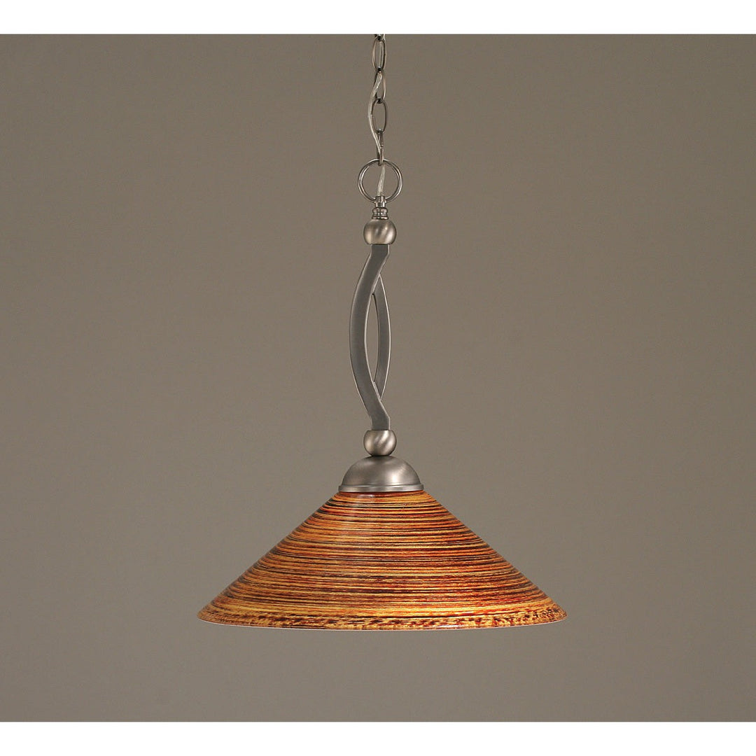 Toltec Bow 271-bn-414 Pendant Light - Brushed Nickel