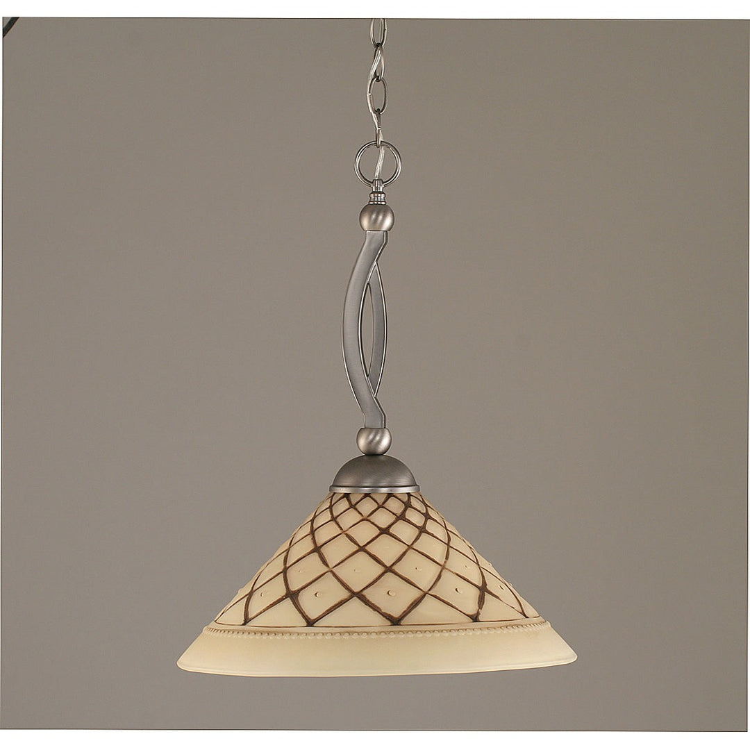 Toltec Bow 271-bn-718 Pendant Light - Brushed Nickel