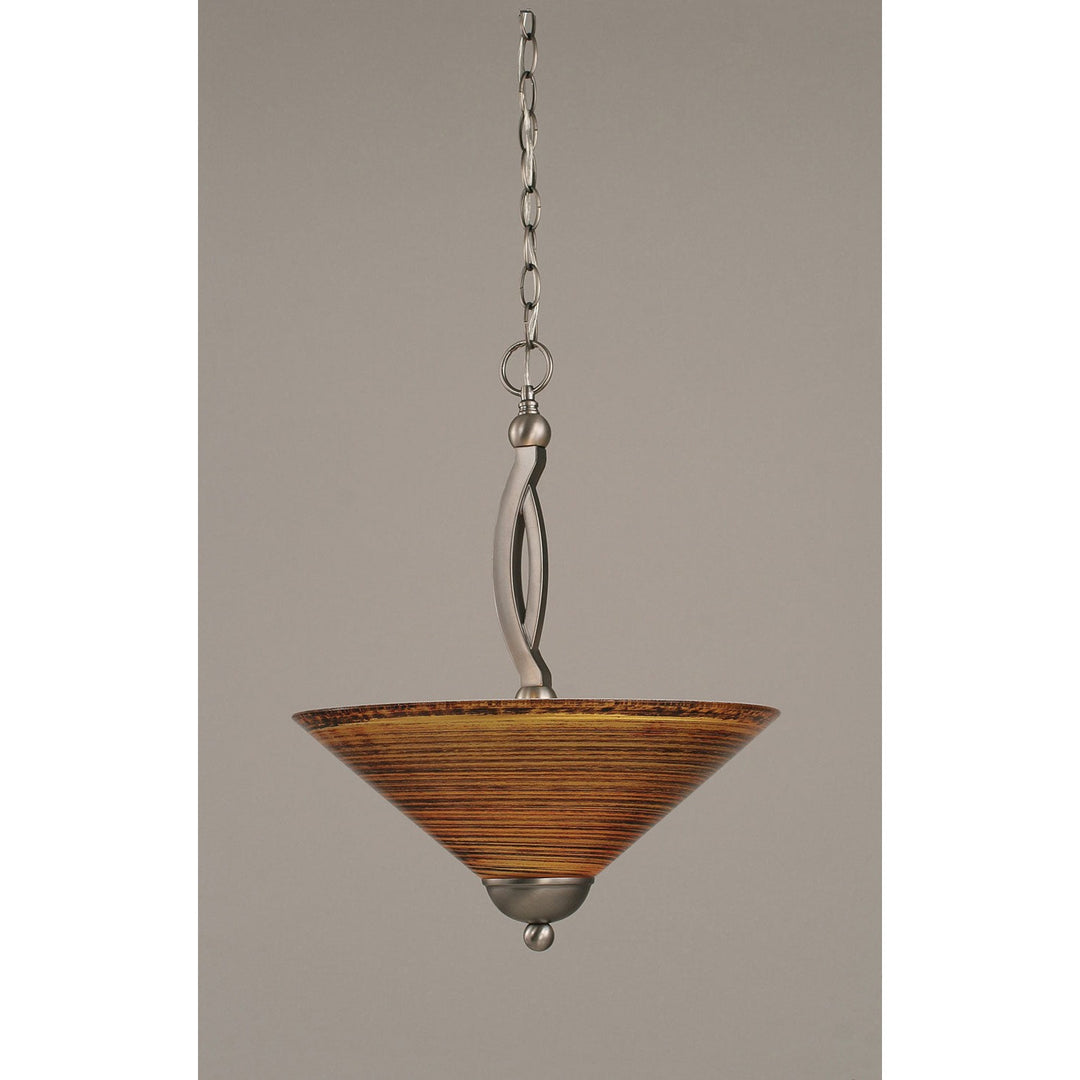 Toltec Bow 274-bn-414 Pendant Light - Brushed Nickel