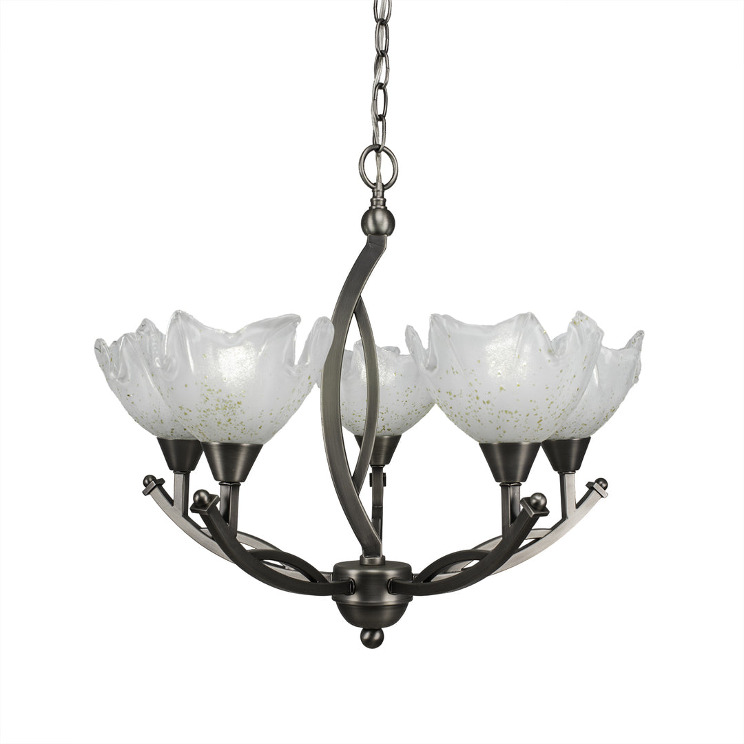 Toltec Bow 275-bn-755 Chandelier Light - Brushed Nickel