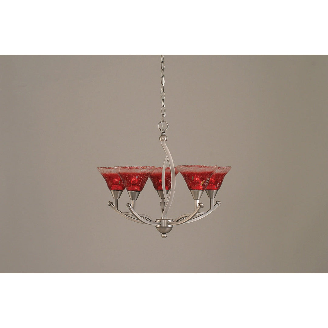 Toltec Bow 275-bn-756 Chandelier Light - Brushed Nickel