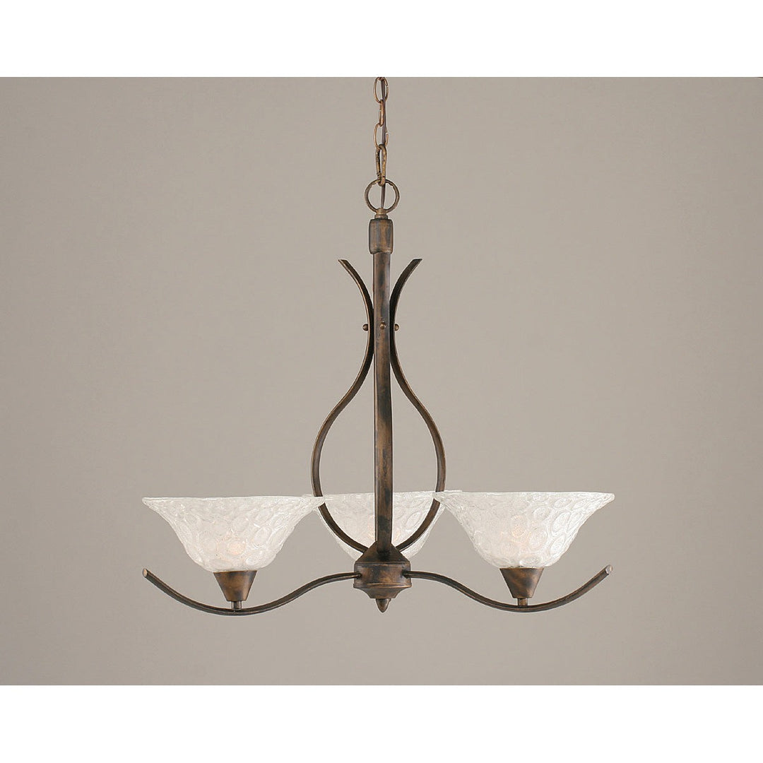 Toltec Swoop 293-brz-431 Chandelier Light - Bronze