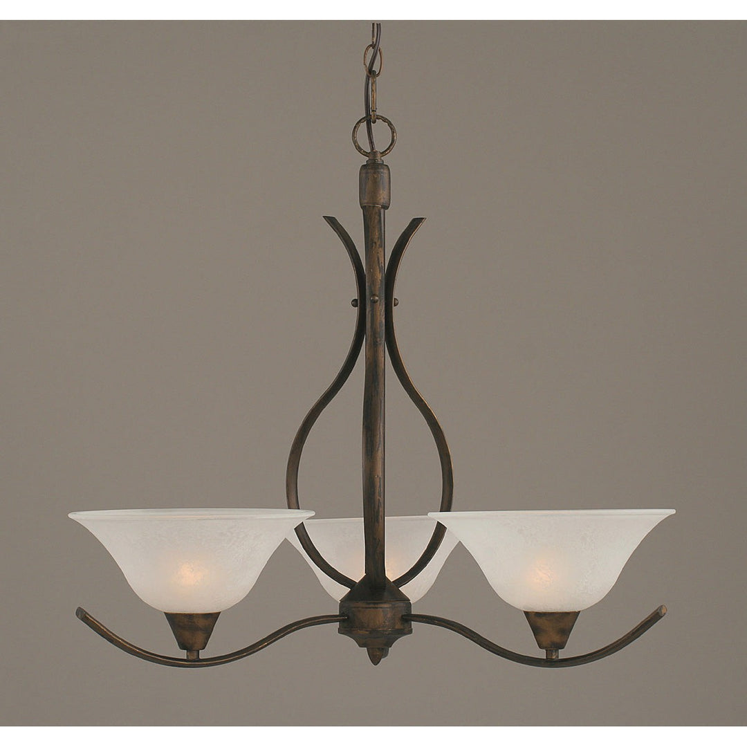 Toltec Swoop 293-brz-515 Chandelier Light - Bronze