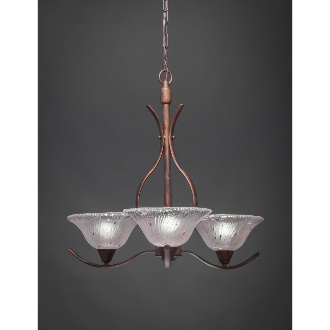 Toltec Swoop 293-brz-731 Chandelier Light - Bronze