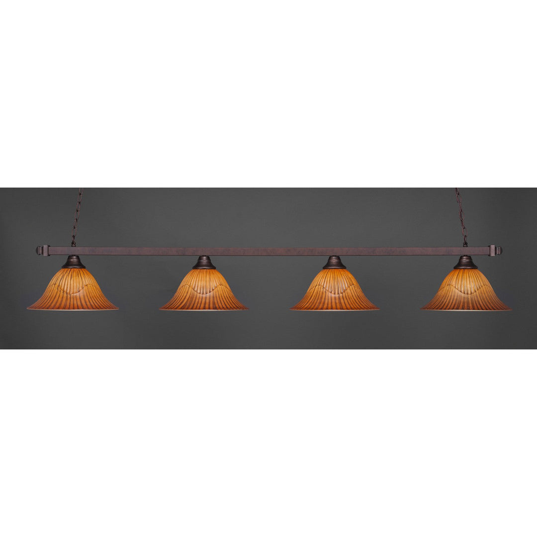 Toltec Square 804-brz-58319 Pendant Light - Bronze