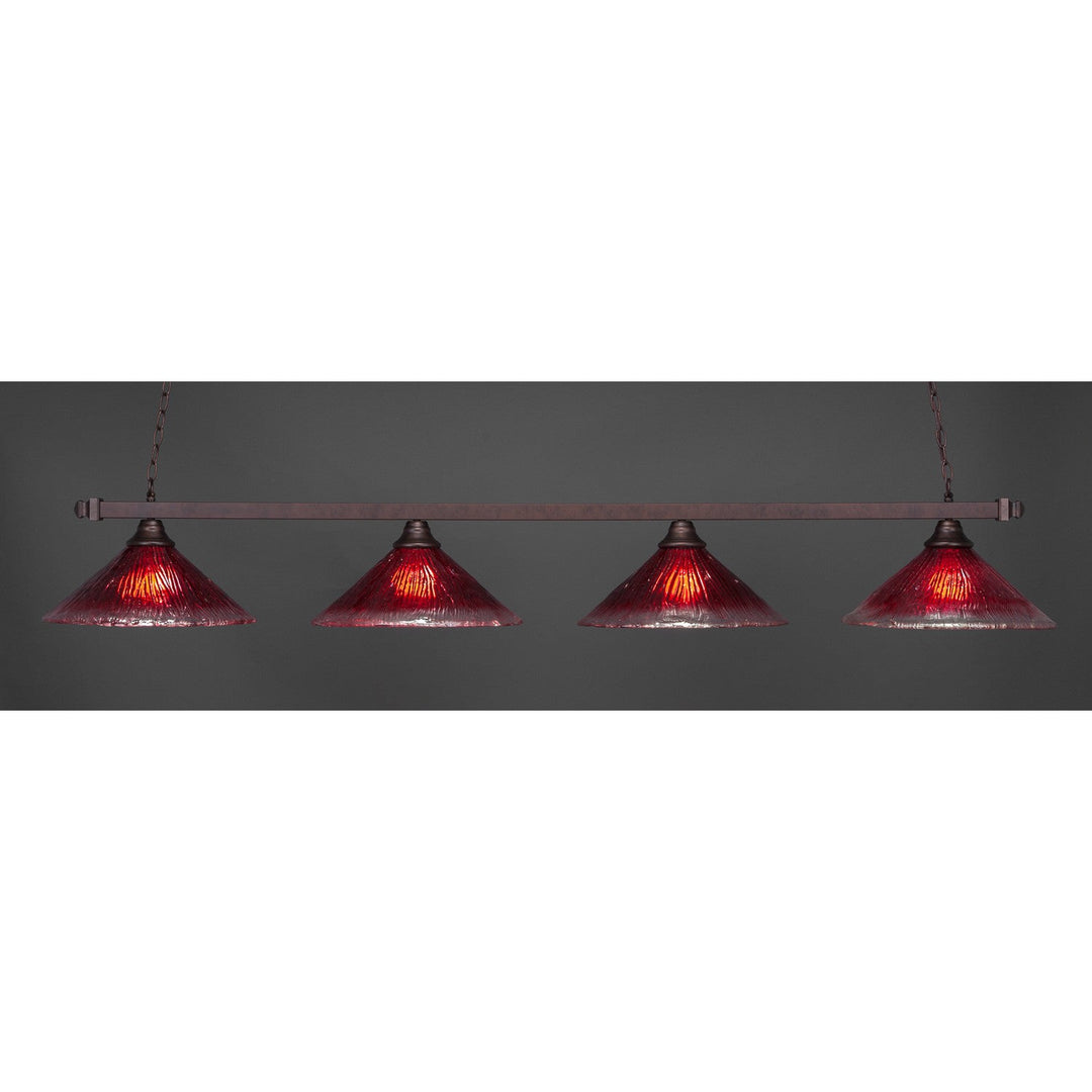 Toltec Square 804-brz-716 Pendant Light - Bronze