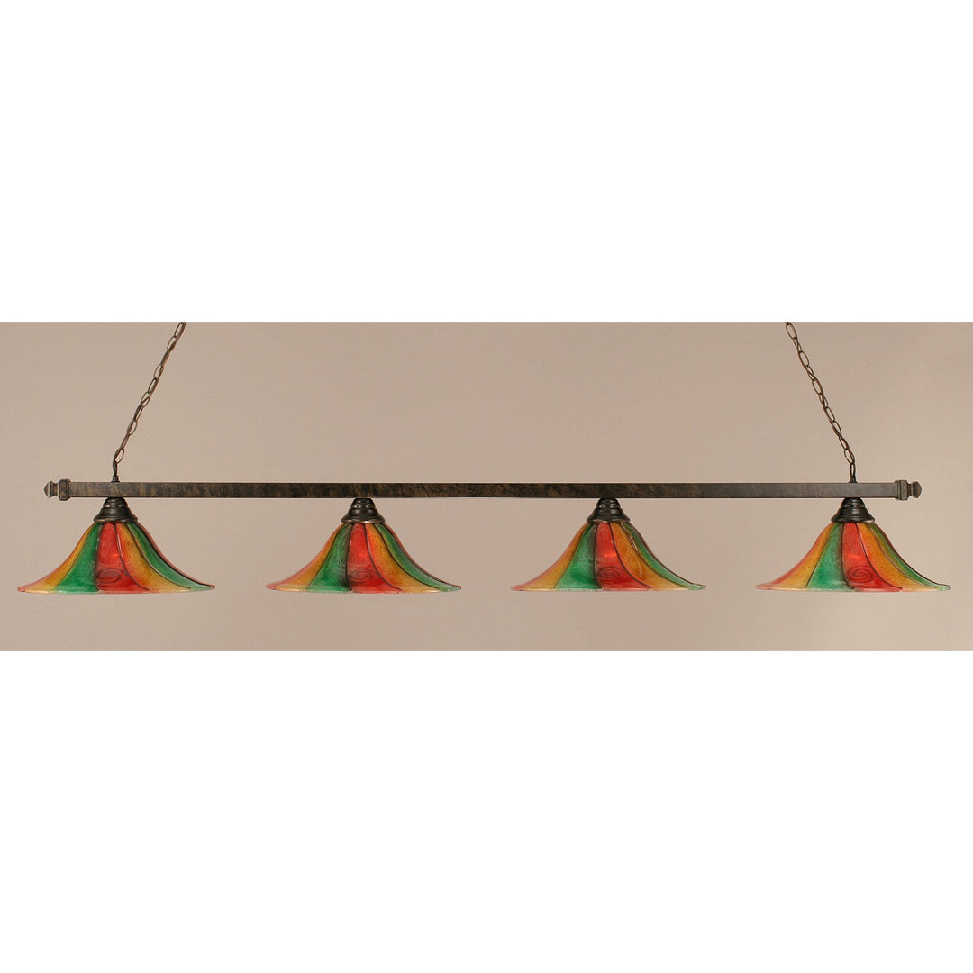 Toltec Square 804-brz-767 Pendant Light - Bronze
