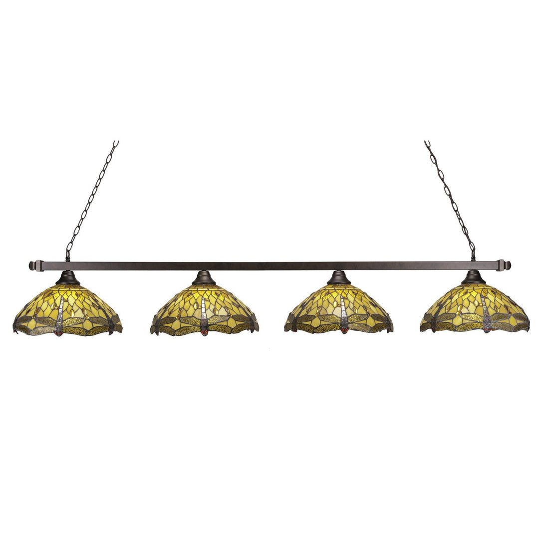 Toltec Square 804-brz-946 Pendant Light - Bronze