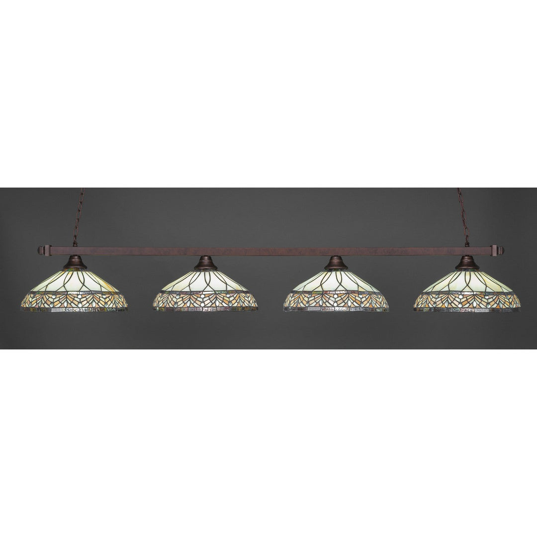 Toltec Square 804-brz-948 Pendant Light - Bronze