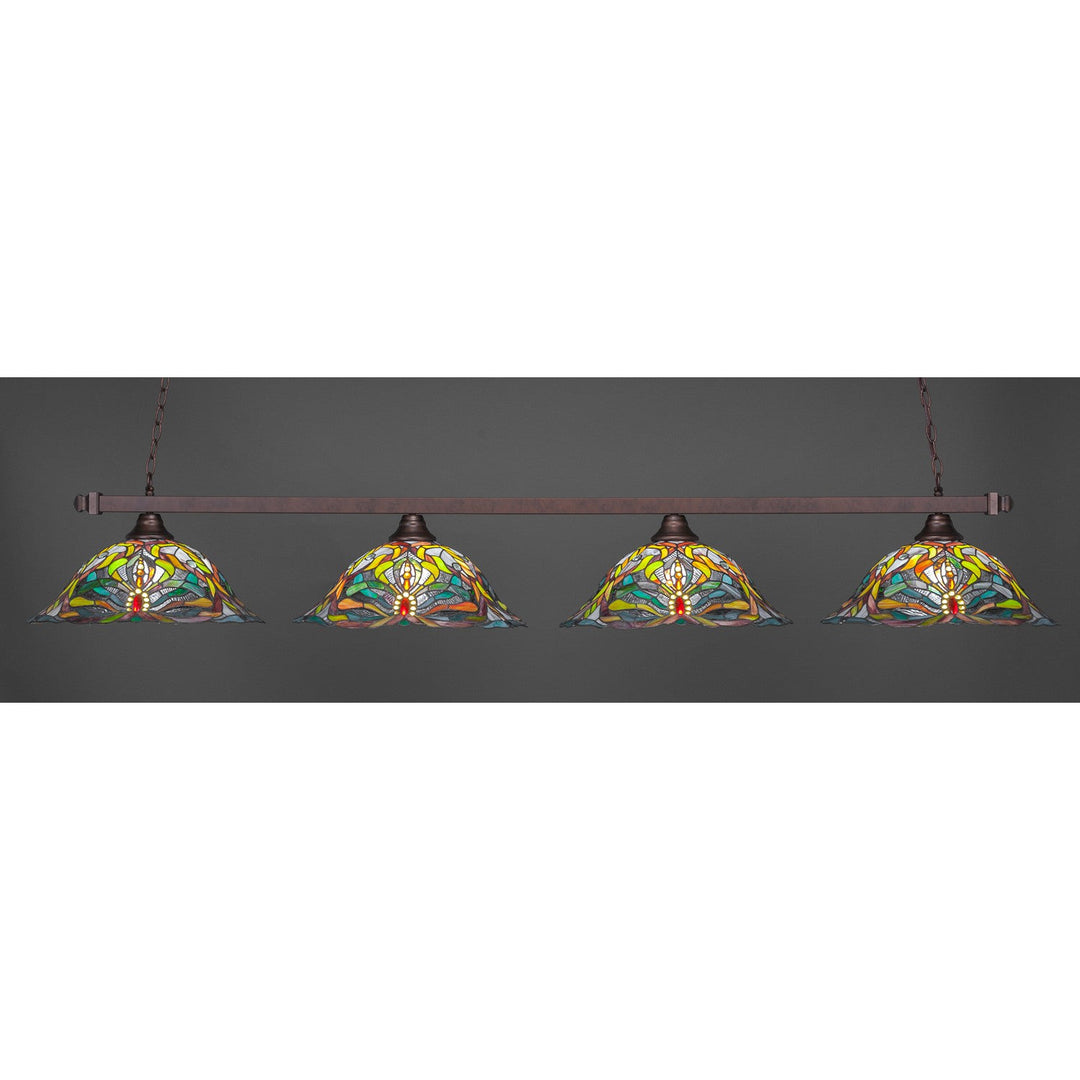 Toltec Square 804-brz-990 Pendant Light - Bronze