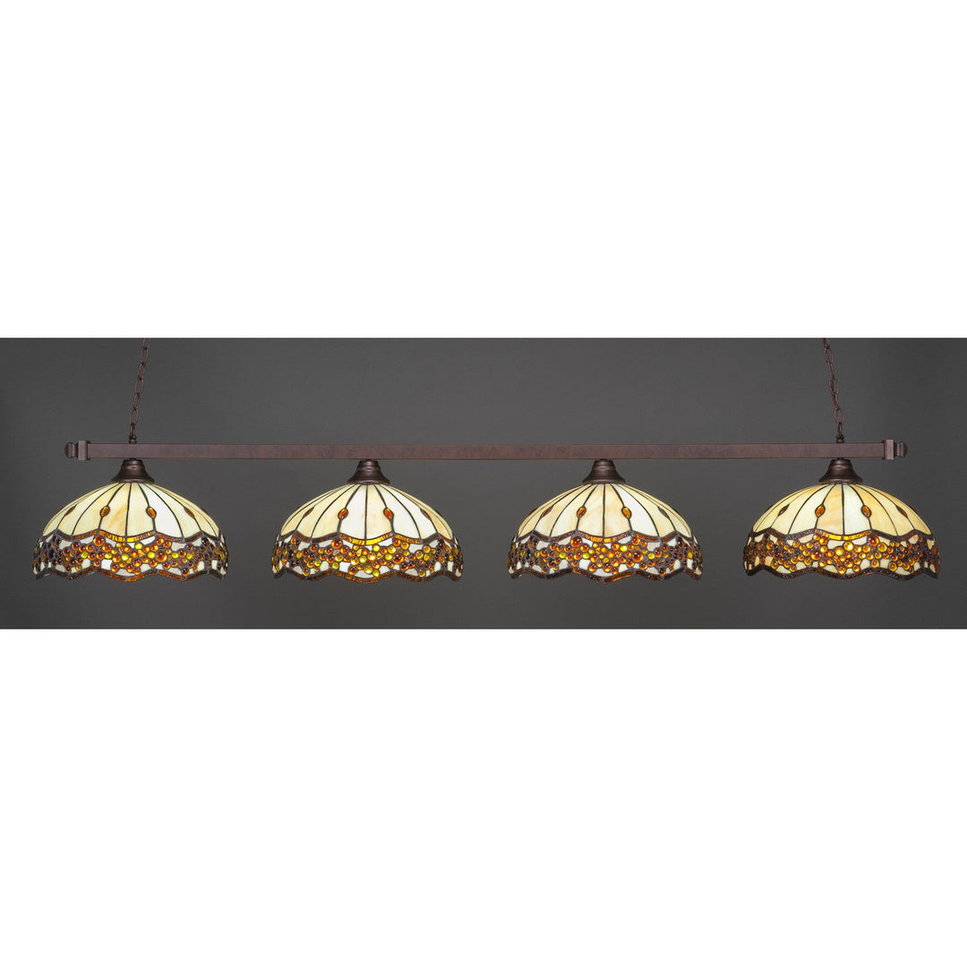 Toltec Square 804-brz-997 Pendant Light - Bronze