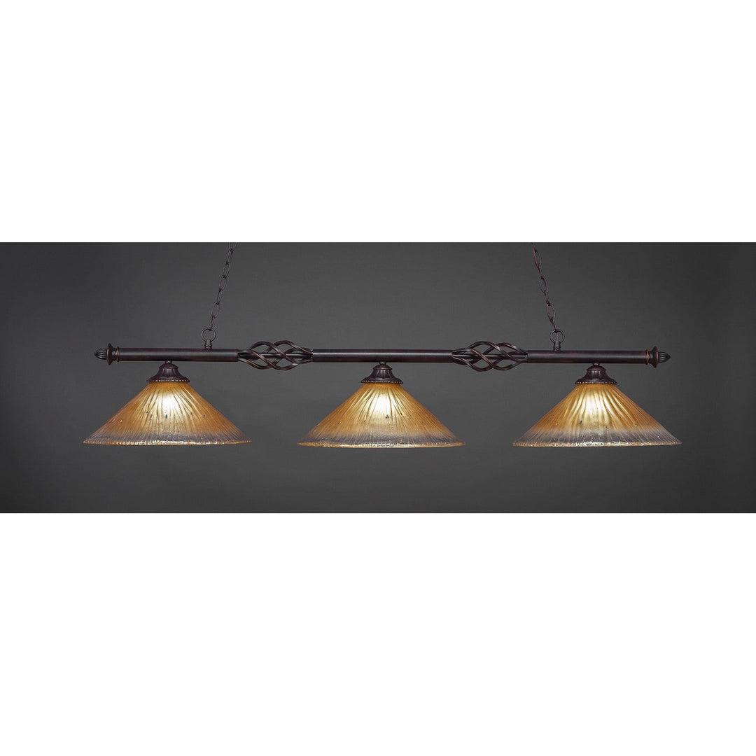 Toltec Elegant 863-dg-710 Pendant Light - Dark Granite