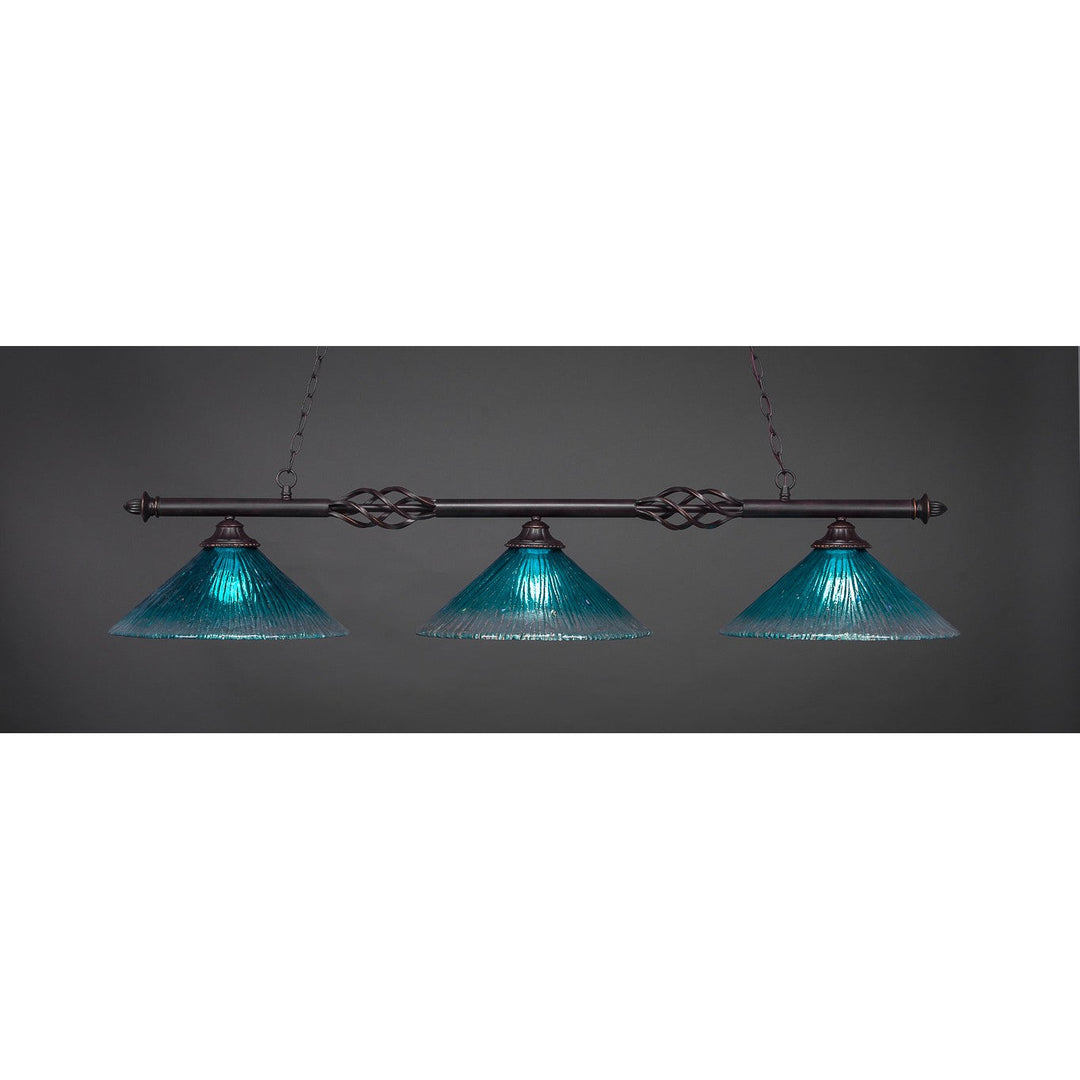 Toltec Eleganté 863-dg-715 Pendant Light - Dark Granite