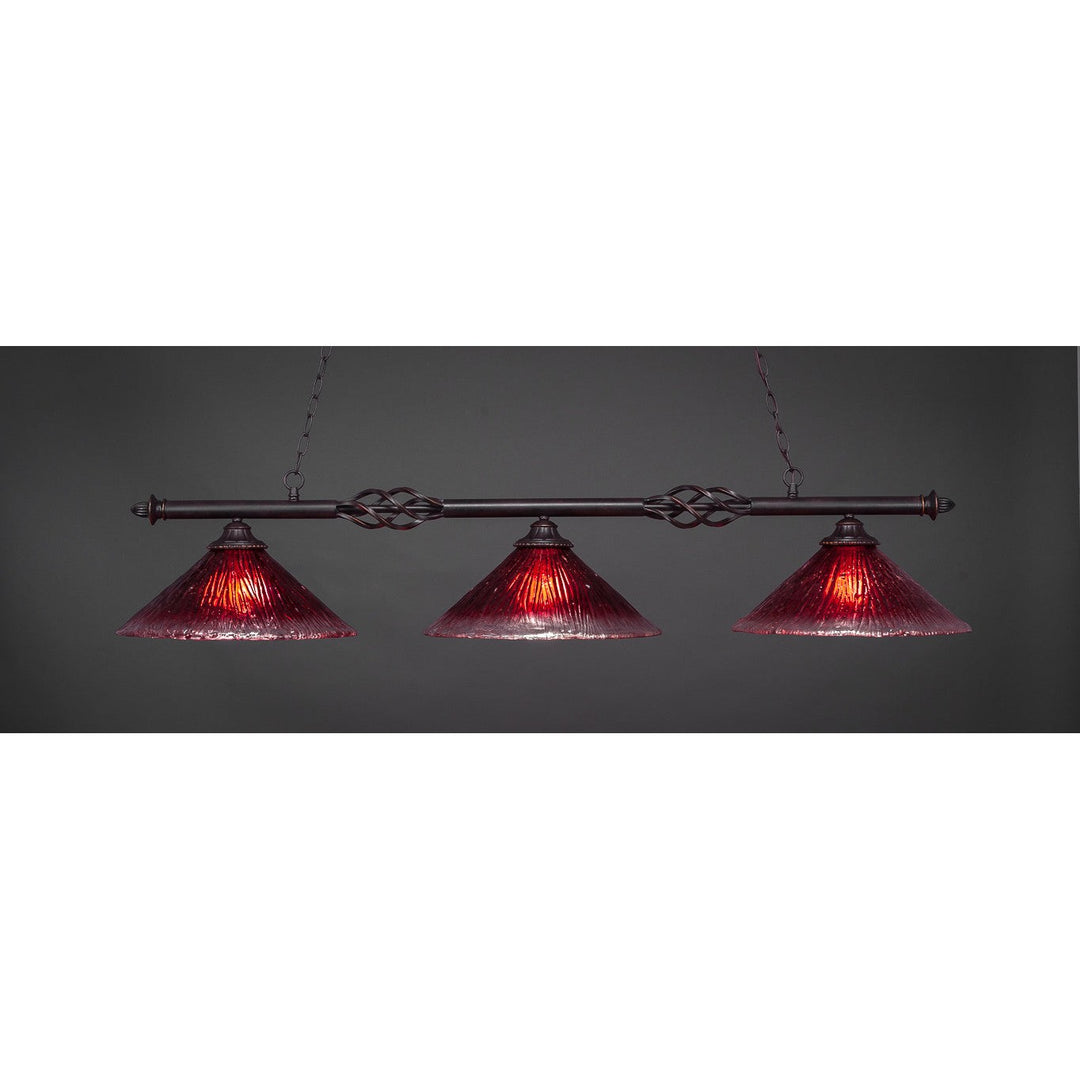 Toltec Eleganté 863-dg-716 Pendant Light - Dark Granite