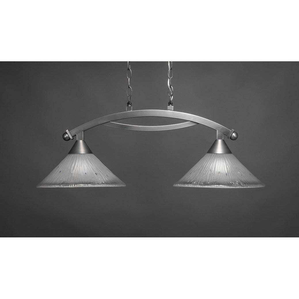 Toltec Bow 872-bn-701 Pendant Light - Brushed Nickel