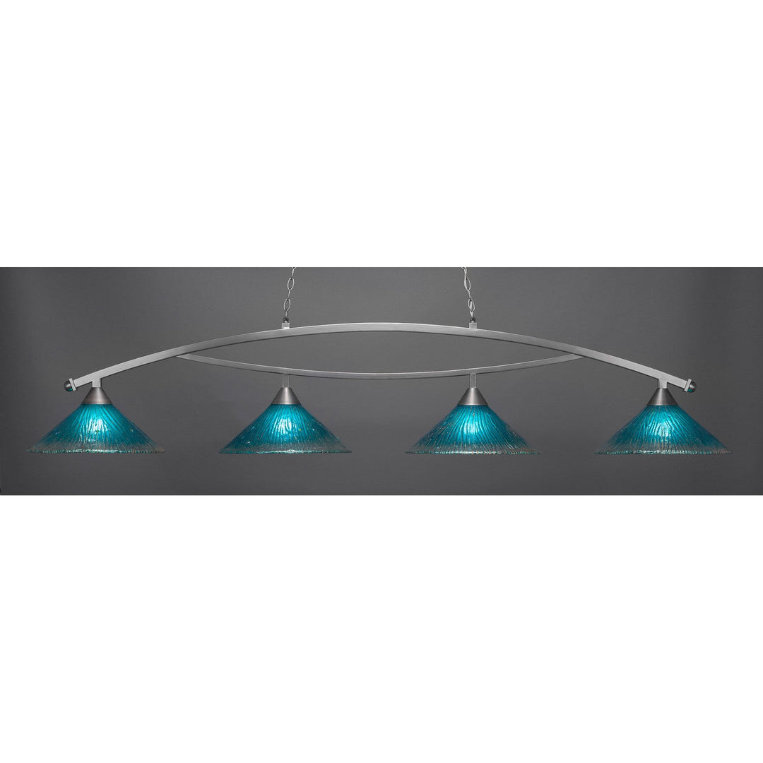 Toltec Bow 874-bn-715 Pendant Light - Brushed Nickel
