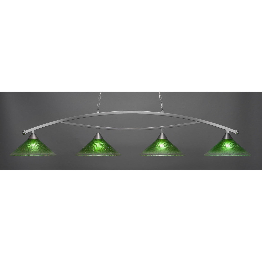 Toltec Bow 874-bn-717 Pendant Light - Brushed Nickel