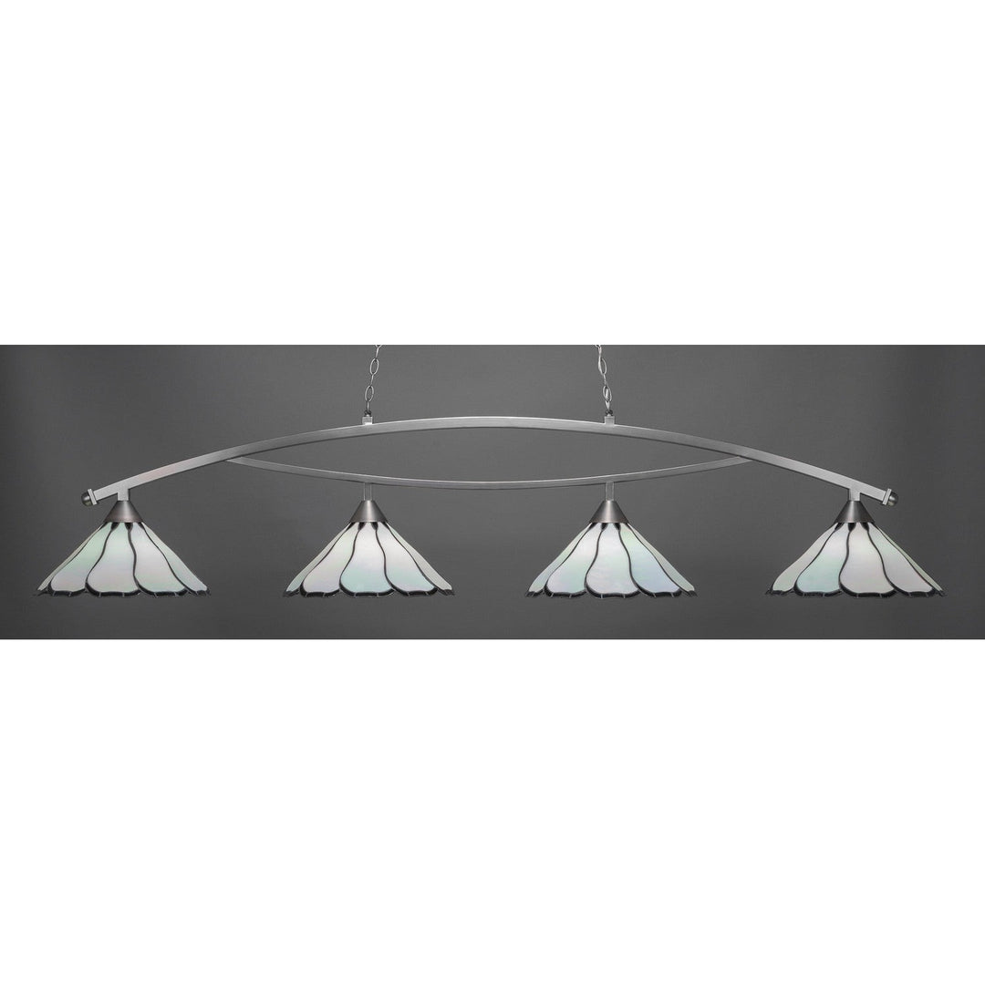 Toltec Bow 874-bn-912 Pendant Light - Brushed Nickel
