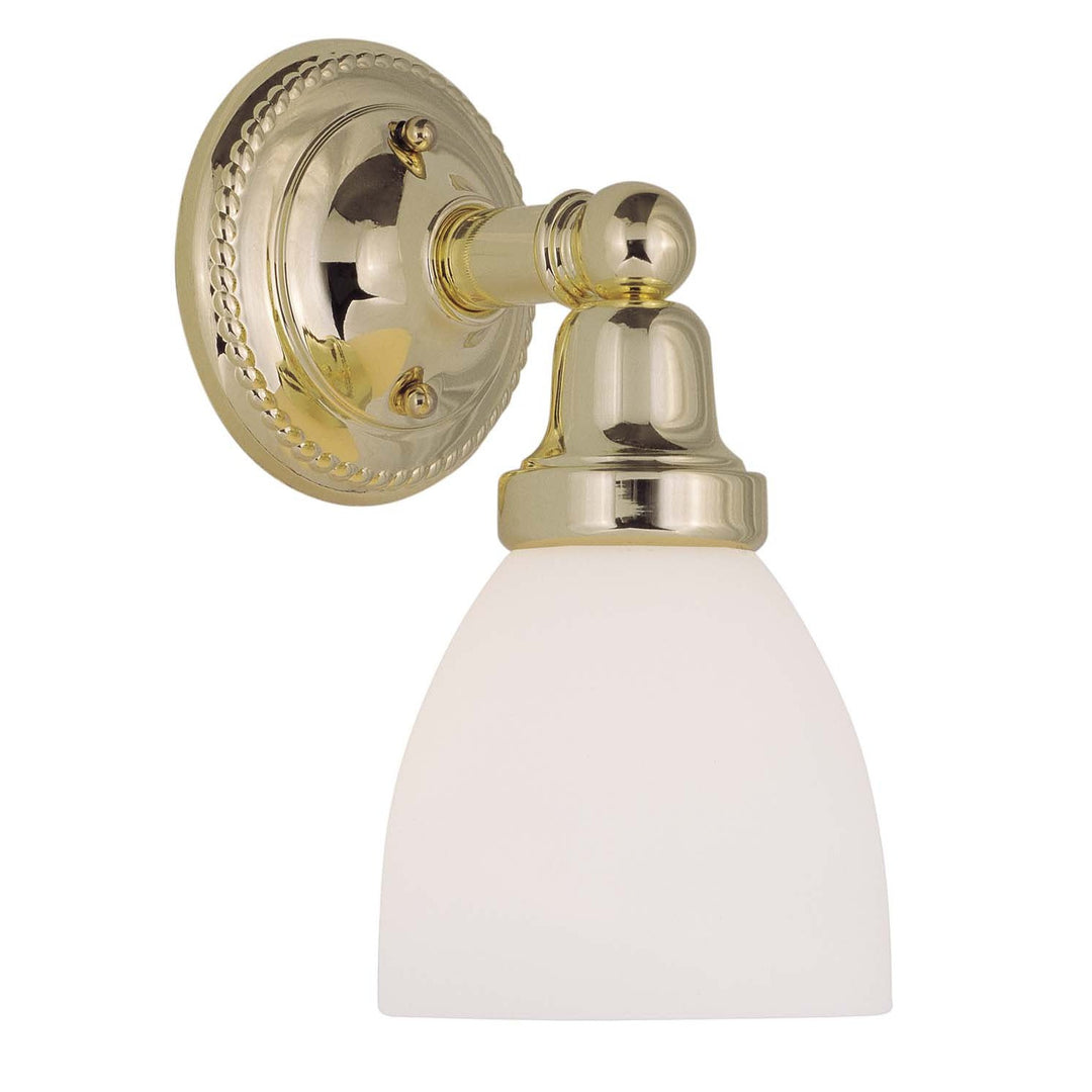 Livex Classic 1021-02 Wall Sconce Light - Polished Brass