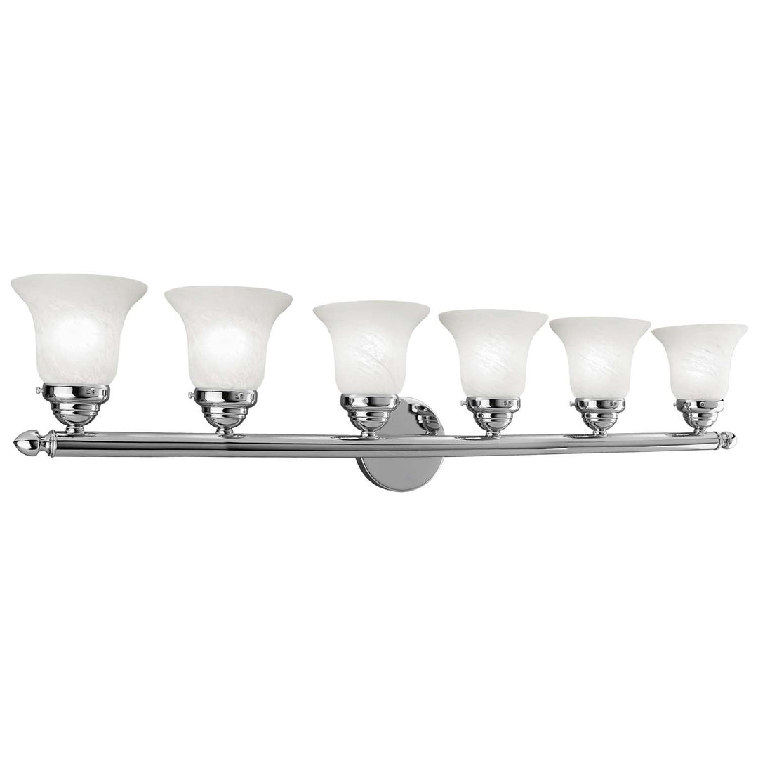 Livex Neptune 1066-05 Bath Vanity Light 48 in. wide - Polished Chrome