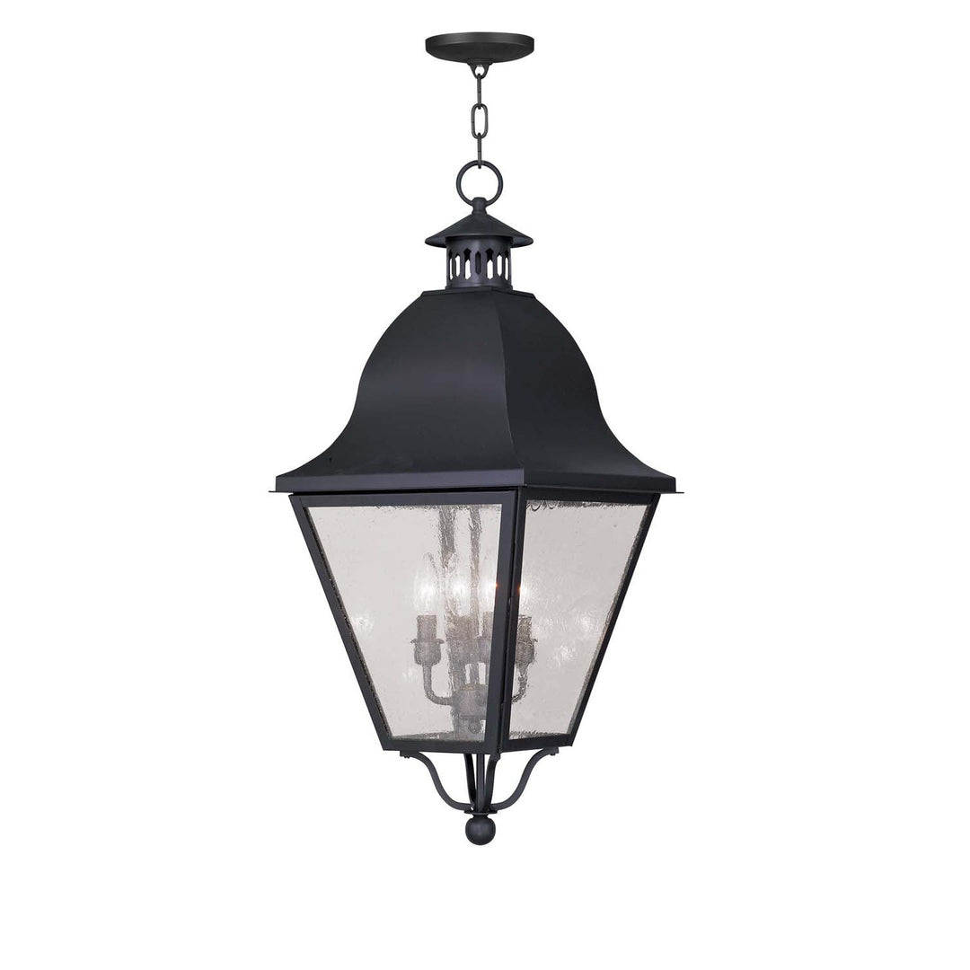 Livex Lighting 2547-04  Amwell Outdoor Black