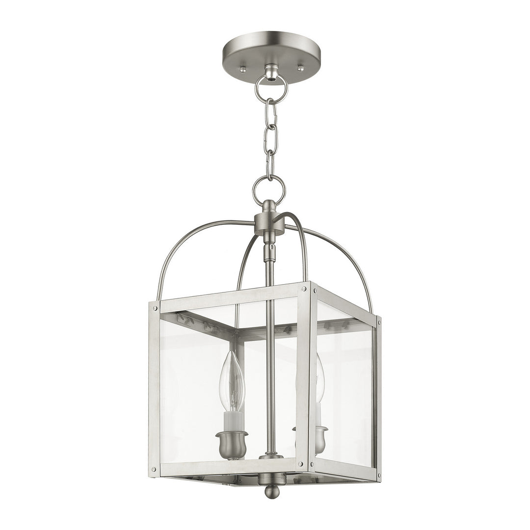 Livex Milford 4041-91 Pendant Light - Brushed Nickel
