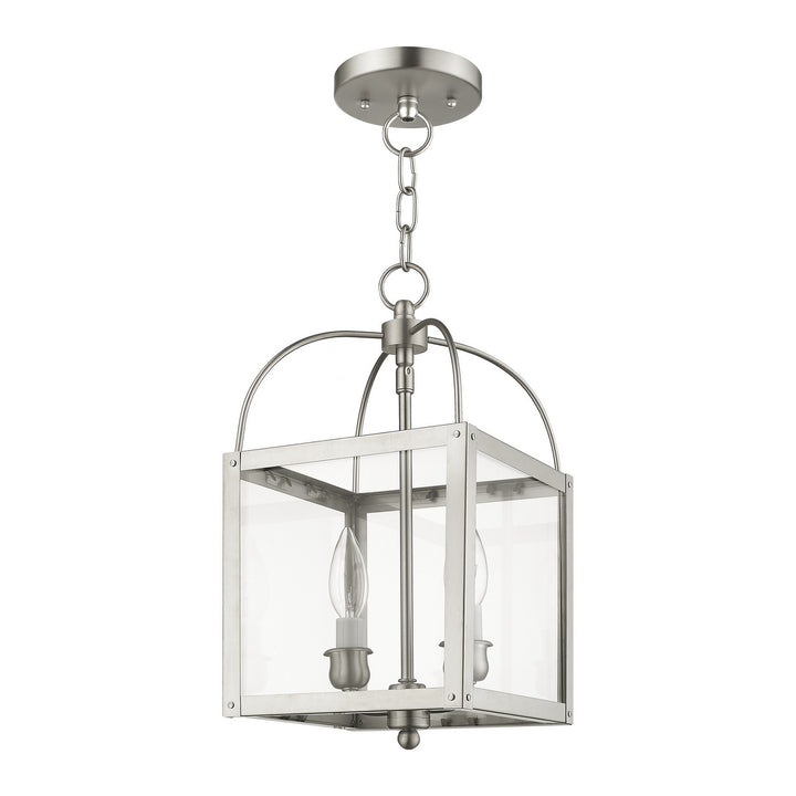 Livex Milford 4041-91 Pendant Light - Brushed Nickel